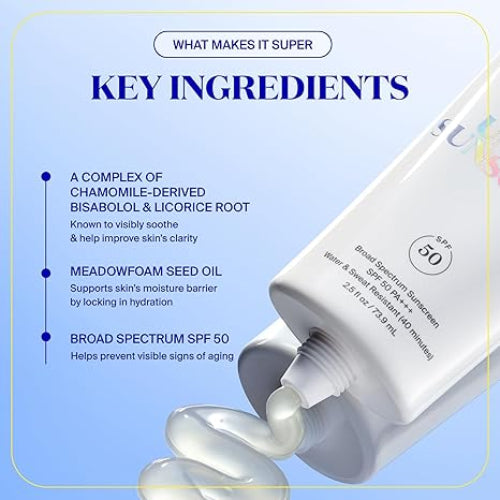 PROTECTOR SOLAR UNSEEN 50SPF 20ML - SUPERGOOP - Adrissa Beauty - Cuidado de la piel