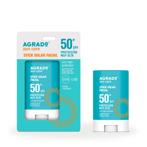 PROTECTOR STICK SOLAR FACIAL SPF50+ - AGRADO - Adrissa Beauty - Cuidado de la piel