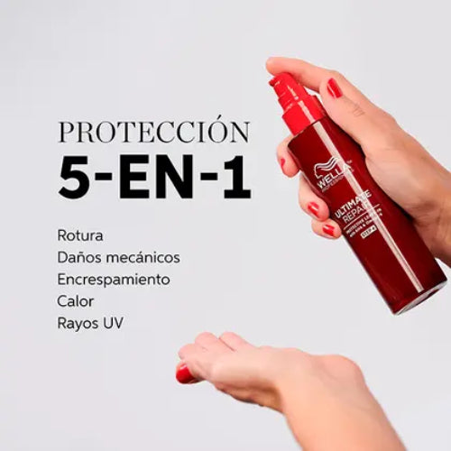 PROTECTOR TERMICO ULTIMATE REPAIR STEP 4 140ML - WELLA - Adrissa Beauty - Cuidado capilar