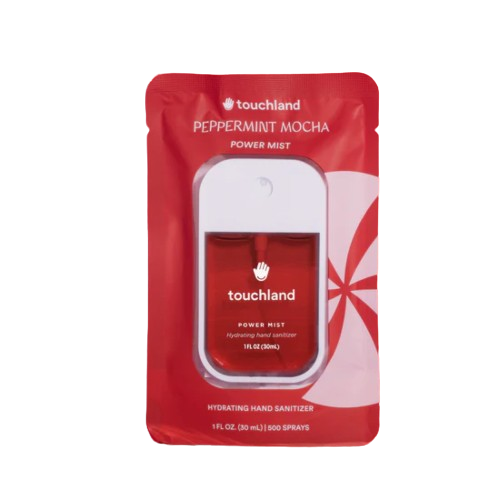 ANTIBACTERIAL POWER MIST PEPPERMINT MOCHA - TOUCHLAND - Adrissa Beauty - ANTI-BACTERIAL