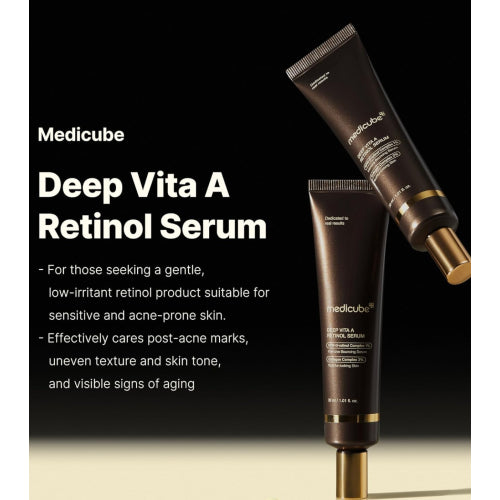 RETINOL SERUM DEEP VITA A 30ML - MEDICUBE - Adrissa Beauty - Cuidado de la piel