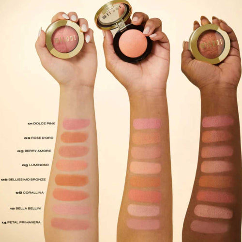 RUBOR BAKED CORALLINA 08 - MILANI - Adrissa Beauty - maquillaje