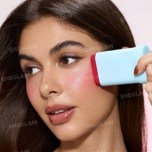 RUBOR BARRA GLASS GLOW CHERRY EXPRESS - SHEGLAM - Adrissa Beauty - Maquillaje