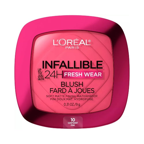 RUBOR INFALLIBLE 24H 10 CONFIDENT - LOREAL - Adrissa Beauty -