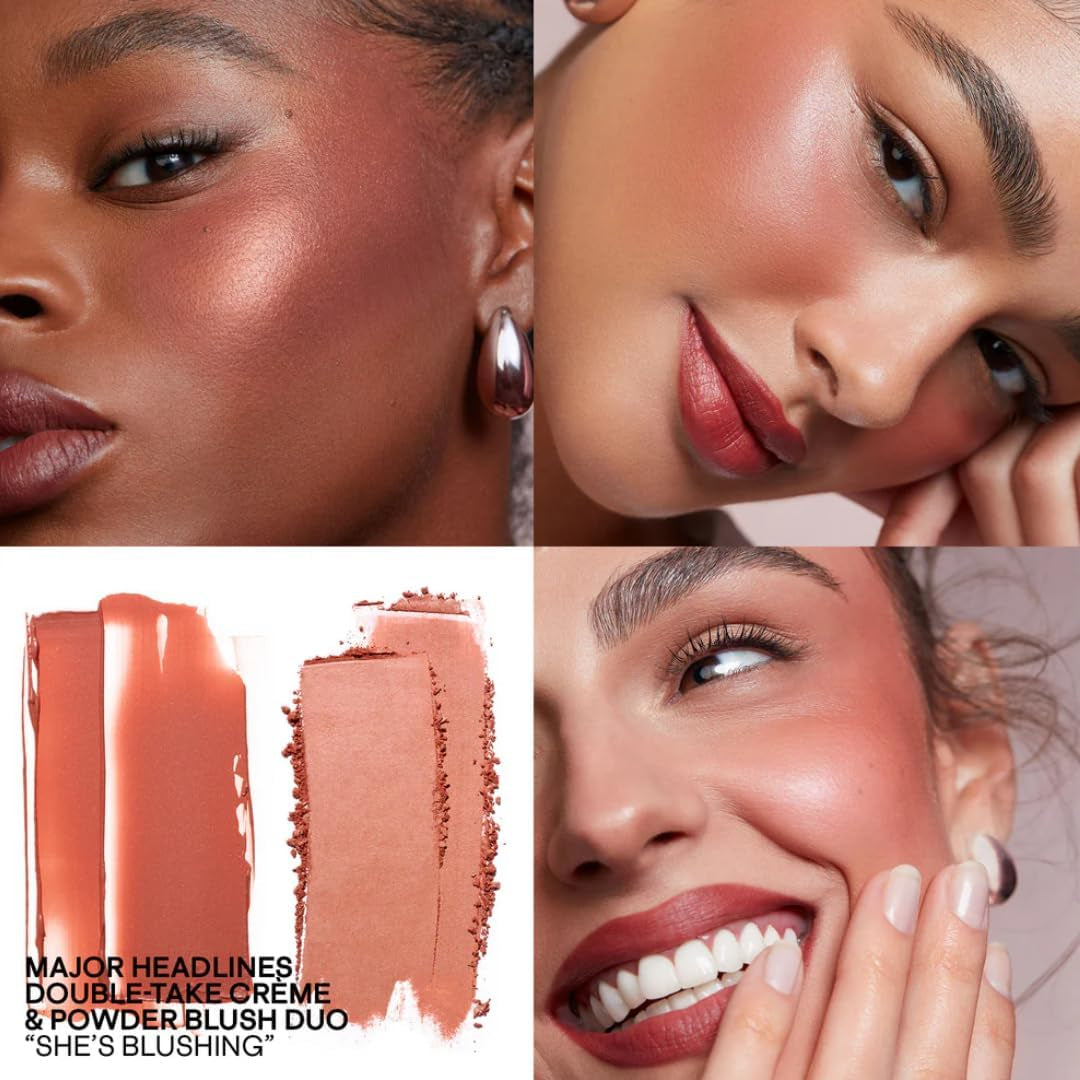 RUBOR MAJOR HEADLINES DOUBLE TAKE SHES BLUSHING