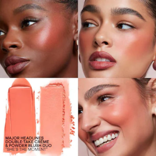 RUBOR MAJOR HEADLINES DOUBLE TAKE SHES THE MOMENT - PATRICK TA - Adrissa Beauty - maquillaje