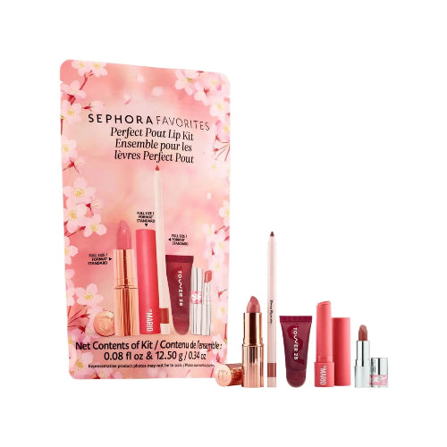 SEPHORA FAVORITES PERFECT POUT LIP KIT 5PZAS - SEPHORA - Adrissa Beauty - maquillaje