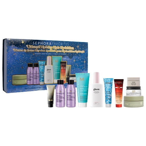 SEPHORA FAVORITES ULTIMATE HOLIDAYS HAIR HYDRATION 10PZAS - SEPHORA - Adrissa Beauty -