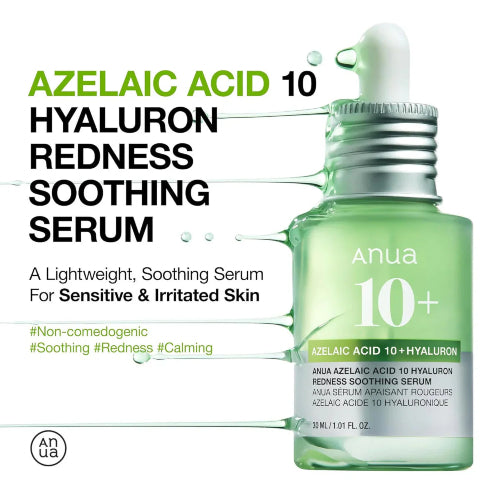 SERUM ACIDO AZELAICO 10 30ML - ANUA - Adrissa Beauty - Cuidado de la piel