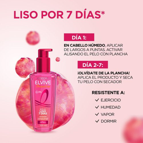 SERUM CAPILAR DREAM LISO 7 DIAS ANTI FRIZZ 100ML