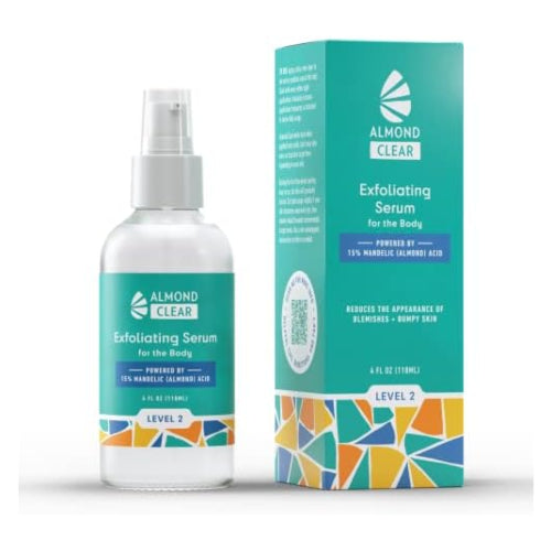 SERUM CORPORAL EXFOLIANTE 15% MANDELIC ACID 30ML - ALMOND CLEAR - Adrissa Beauty - Cuidado de la piel