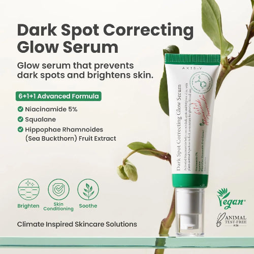 SERUM DARK SPOT CORRECTING GLOW 50ML - AXIS Y - Adrissa Beauty - Cuidado de la piel