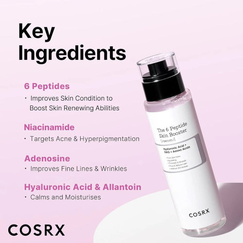 SERUM THE 6 PEPTIDE SKIN BOOSTER 150ML - COSRX - Adrissa Beauty - Cuidado de la piel