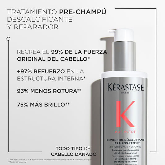 SERUM PREMIERE PRECHAMPU DESCALCIFICAR 250ML - KERASTASE - Adrissa Beauty - Cuidado capilar