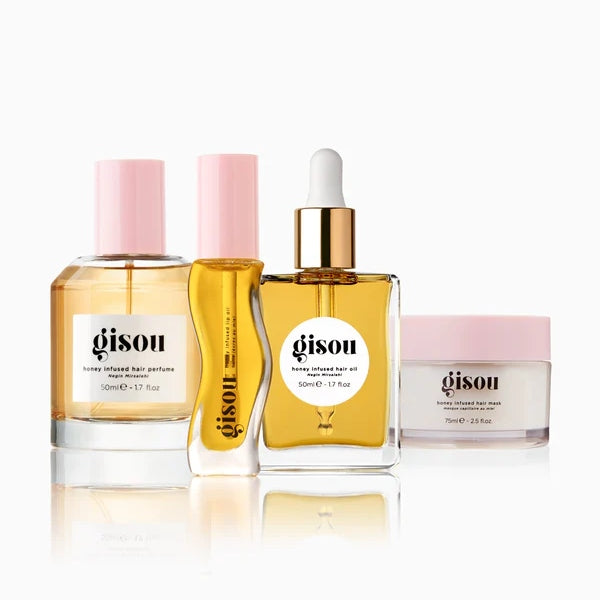 SET HONEY GLOW ICONS 4PZAS - GISOU - Adrissa Beauty -