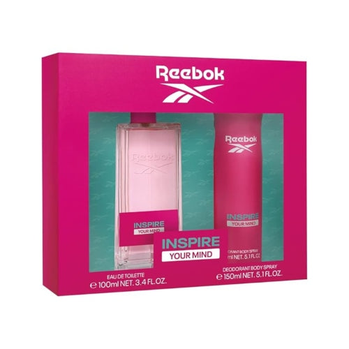 SET INSPIRE YOUR MIND EDT 2PZAS 100ML D - REEBOK - Adrissa Beauty -