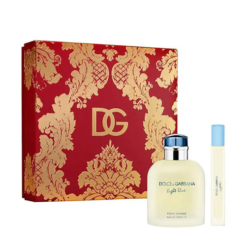 SET LIGHT BLUE EDT 2PZAS 125ML C - DOLCE GABBANA - Adrissa Beauty - Perfume y colonias