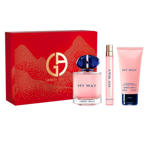 SET MY WAY EDP 90ML 3PZAS D - GIORGIO ARMANI - Adrissa Beauty - Perfumes y colonias