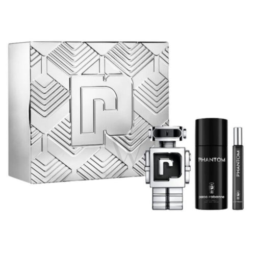 SET PHANTOM 3PZAS 100ML C - PACO RABANNE - Adrissa Beauty - Perfumes y colonias