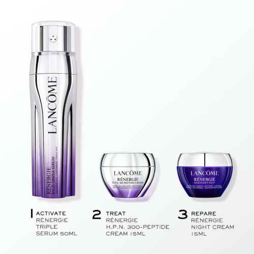 SET RENERGIE TRIPLE SERUM 50ML CREMAS 15ML 3PZAS - LANCOME - Adrissa Beauty - Cuidado de la piel