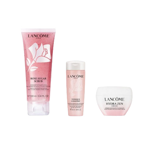 SET ROSE SUGAR SCRUB TONICO HYDRA ZEN 3PZAS