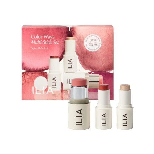 SET RUBOR COLOR WAYS MULTI STICK 3PZAS - ILIA - Adrissa Beauty -
