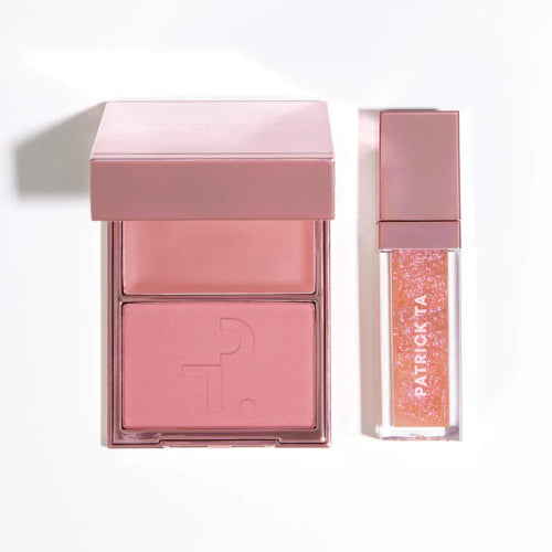 SET RUBOR MAJOR HEADLINES LIP GLOSS OUT OF OFFICE - PATRICK TA - Adrissa Beauty - Maquillaje