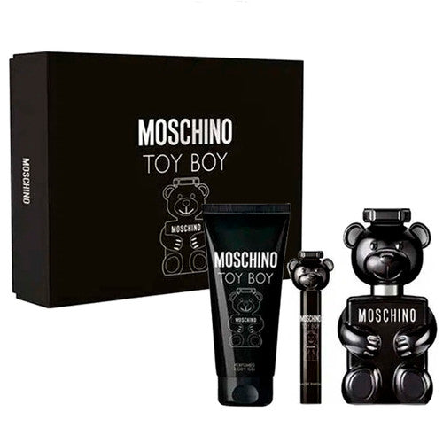 SET TOY BOY EDP 3PZAS 100ML C - MOSCHINO - Adrissa Beauty -