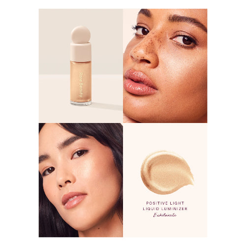 MINI ILUMINADOR POSITIVE LIGHT LIQUID EXHILIRATE 2.5ML - RARE BEAUTY - Adrissa Beauty - Maquillaje