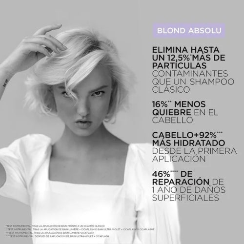 SHAMPOO BLOND ABSOLU BAIN LUMIERE 250ML - KERASTASE - Adrissa Beauty - Cuidado capilar