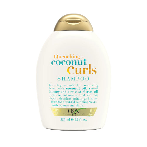 SHAMPOO COCONUT CURLS 385ML - OGX - Adrissa Beauty - Cuidado capilar