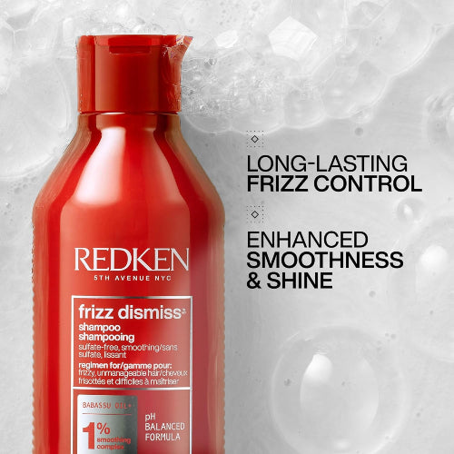 SHAMPOO FRIZZ DISMISS 300ML - REDKEN - Adrissa Beauty - Cuidado capilar