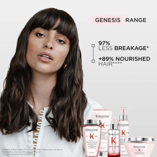SHAMPOO GENESIS BAIN NUTRI FORTIFIANT 250ML - KERASTASE - Adrissa Beauty - Cuidado capilar