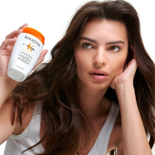 SHAMPOO NUTRITIVE BAIN SATIN RICHE + NIACINAMIDE 250ML - KERASTASE - Adrissa Beauty - Cuidado capilar