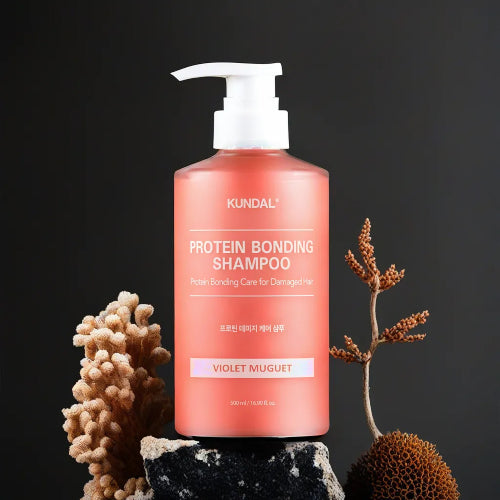 SHAMPOO PROTEIN BONDING VIOLET MUGUET 500ML - KUNDAL - Adrissa Beauty - Cuidado capilar