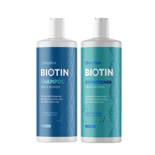 SHAMPO + ACONDICIONADOR BIOTIN 236ML - MAPLE HOLISTICS - Adrissa Beauty -