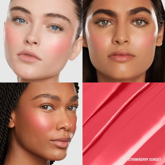 RUBOR SOFT POP PLUMPING STRAWBERRY SUNSET - BY MARIO - Adrissa Beauty - Maquillaje de rostro