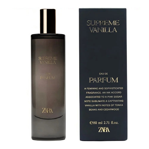 SUPREME VANILLA EDP 80ML D - ZARA - Adrissa Beauty -