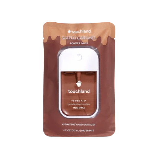 ANTIBACTERIAL POWER MIST SALTED CARAMEL - TOUCHLAND - Adrissa Beauty - ANTI-BACTERIAL