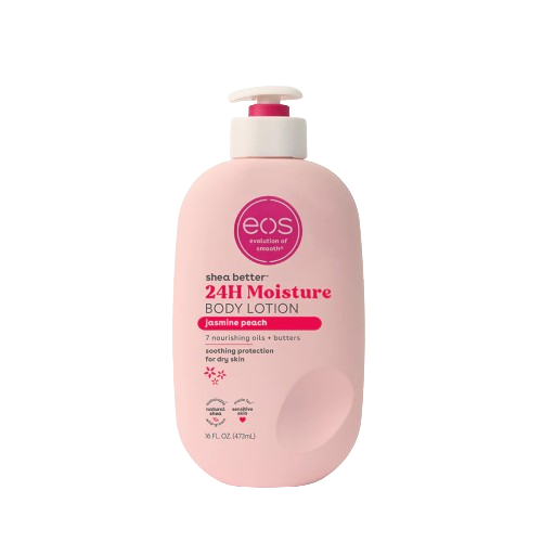 HIDRATANTE SHEA BETTER 24H JASMINE PEACH 473ML - EOS - Adrissa Beauty - Cuidado de la piel