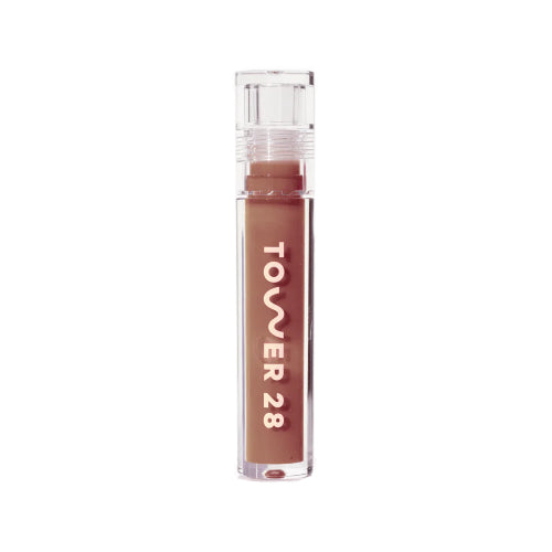 LIP JELLY SHINEON ALMOND - TOWER 28 - Adrissa Beauty - LABIAL