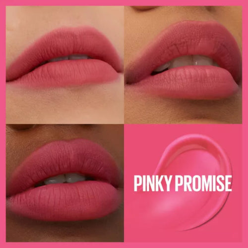 TINTA TEDDY SUPERSTAY 45 PINKY PROMISE - MAYBELLINE - Adrissa Beauty - Maquillaje