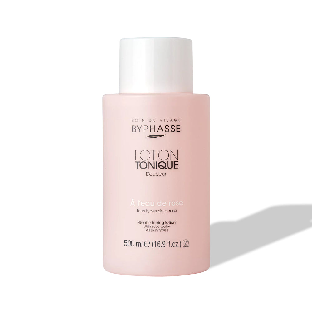 TONICO DOUCEUR AGUA DE ROSAS 500ML - BYPHASSE - Adrissa Beauty -