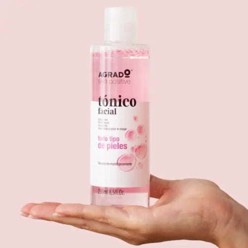 TONICO FACIAL TODO TIPO DE PIELES 250ML - AGRADO - Adrissa Beauty - Cuidado de la piel