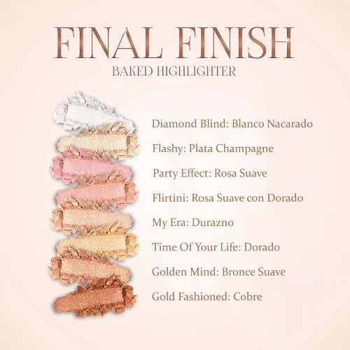 ILUMINADOR FINAL FINISH TIME OF YOUR LIFE - BEAUTY CREATIONS - Adrissa Beauty - Maquillaje