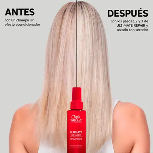 TRATAMIENTO MIRACLE HAIR RESCUE ULTIMATE REPAIR STEP 3 95ML - WELLA - Adrissa Beauty - Cuidado capilar