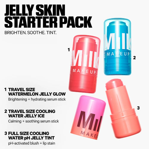 TRIO JELLY TINT 3PZAS - MILK - Adrissa Beauty - Maquillaje