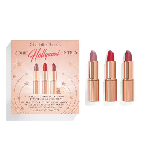 TRIO LABIAL MINI ICONIC HOLLYWOOD