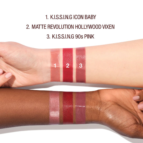 TRIO LABIAL MINI ICONIC HOLLYWOOD
