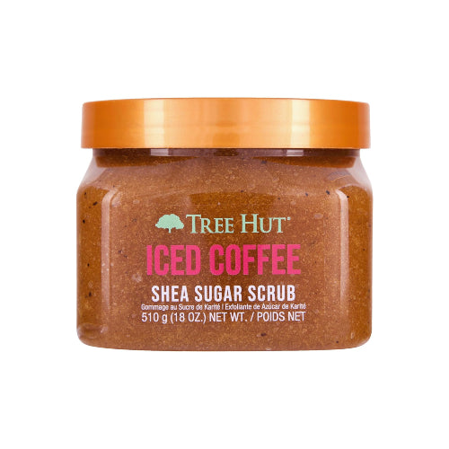 EXFOLIANTE SHEA SUGAR ICED COFFE 510GR - TREE HUT - Adrissa Beauty - Cuidado de la piel